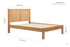 Bellevue Bed Oak